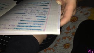 Stepsister shares passionate intense virginity desire with heat