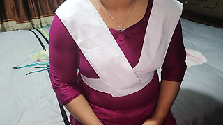 stepCousin caught watching a movie with her boyfriend and fucked part 01