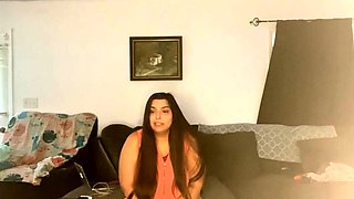 Curvy Indian Persuades Boss with Orgasmic Solo Show