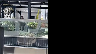 The husband checked howl his wife was doing sports at the fitness center with a personal trainer, and the result was amazing
