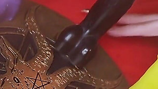 Real Satanic Witch Performs Black Magic Rituals and Summons Satan to Have Sex with Him